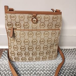 Michael Kors Monogram Crossbody Bag
